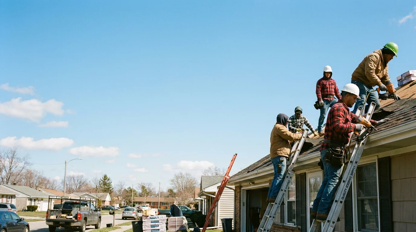 Roofing in Homer, IL near me